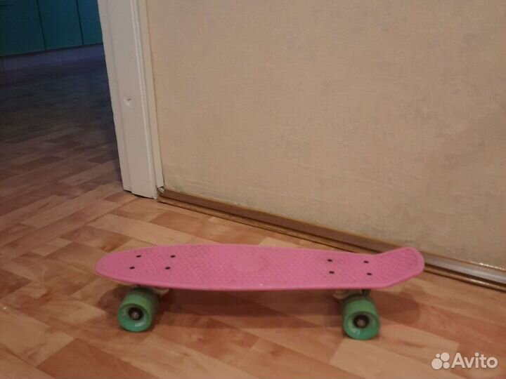 Самокат(80кг) и пиниборд