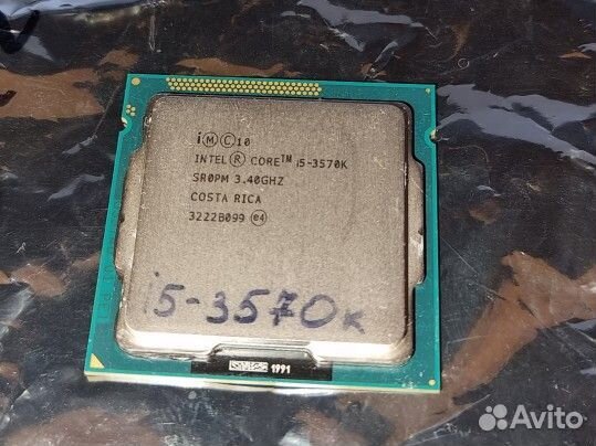Процессор intel core i5 3570 k