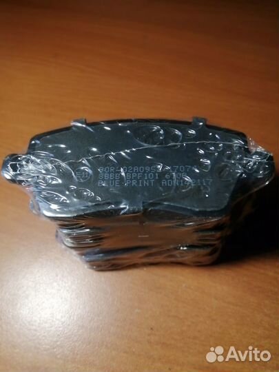 Колодки тормозные передние Ниссан, Рено, Лада