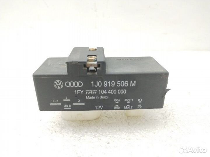 Блок управления вентилятором Volkswagen Polo 5