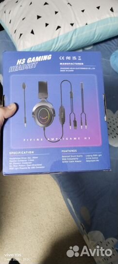 Наушники fifine h 3 черные