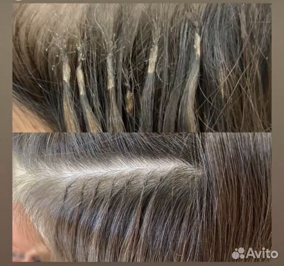 Капсульное наращивание волос. Микро и нано