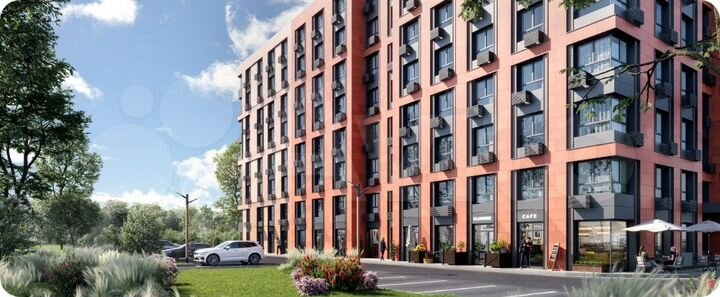 Квартира-студия, 21,3 м², 6/8 эт.