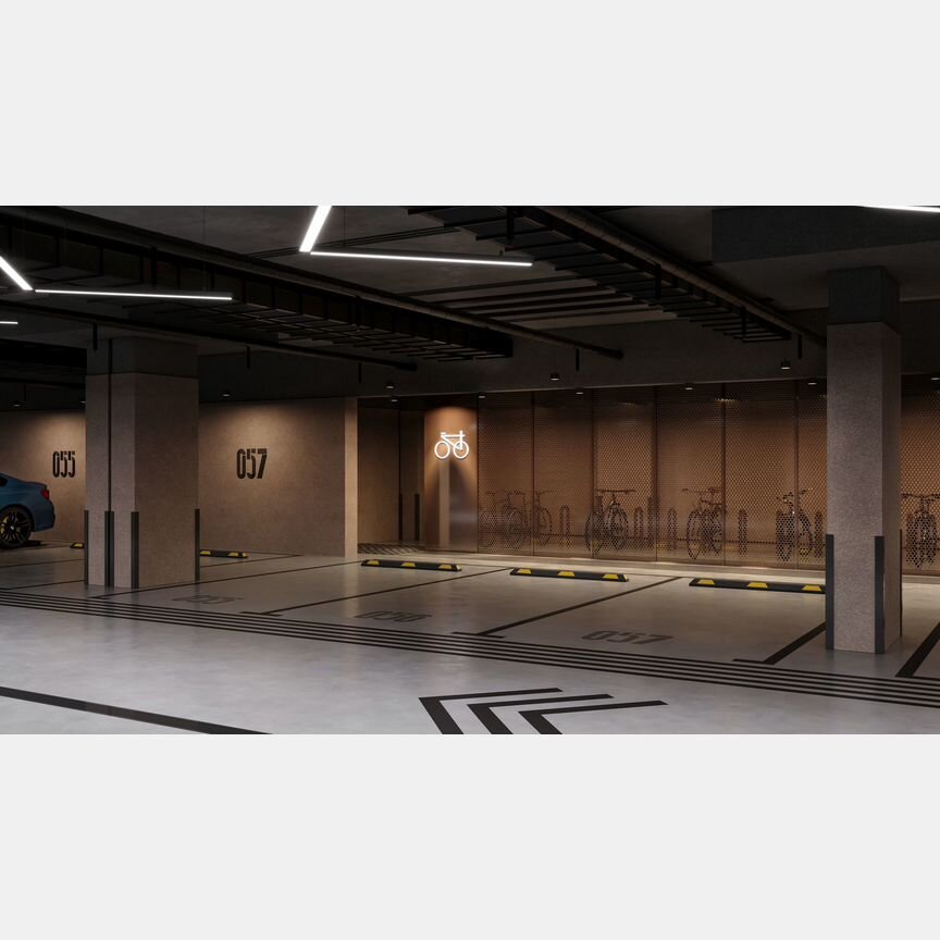 2-к. квартира, 55,8 м², 34/44 эт.