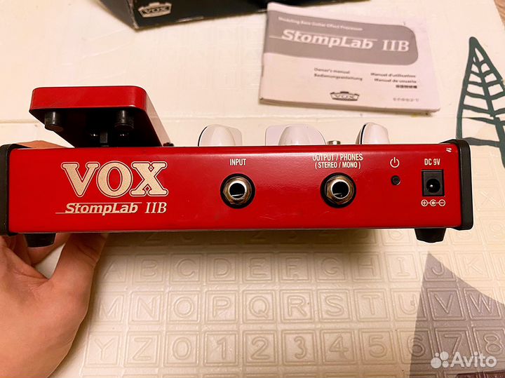 Басовый процессор Vox StompLab 2B