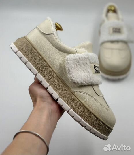 Кроссовки зимние женские Miu Miu 36/41