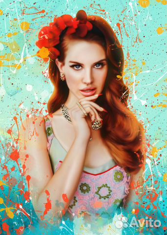 Печать на холсте, портрет по фото