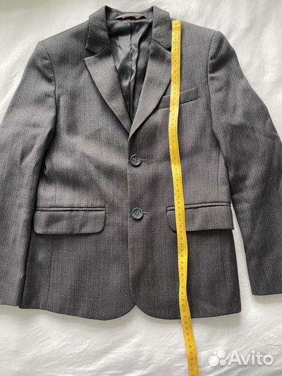 Школьная форма для мальчика 128 134 серая