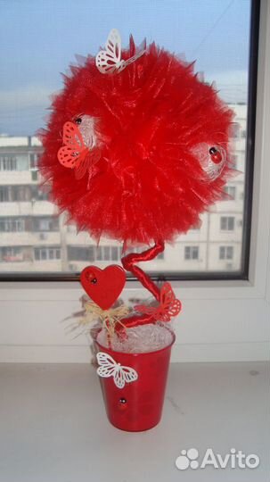 Топиарий-украшение интерьера, талисман фэн-шуй