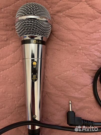 Микрофон для караоке lg