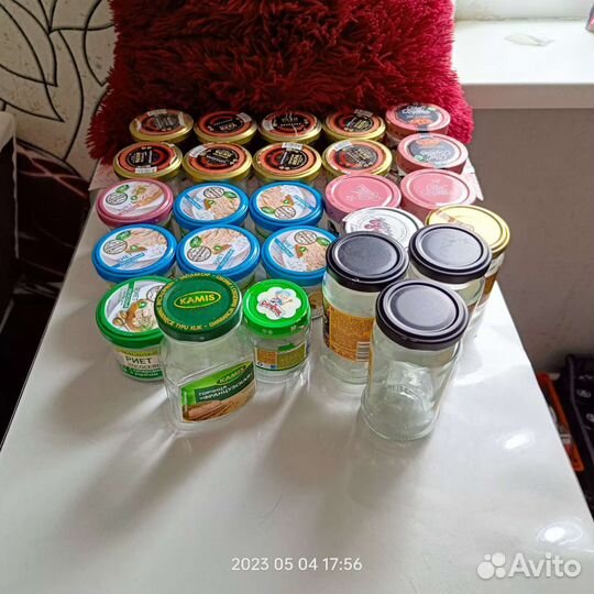 Банки стеклянные с крышками