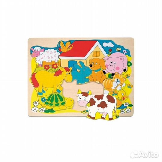 Пазл на доске Woody 90340 