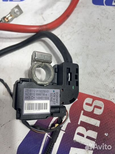 Минусовая клемма на акб с пиропатроном BMW E60