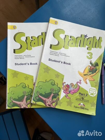 Учебники Starlight 3 класс