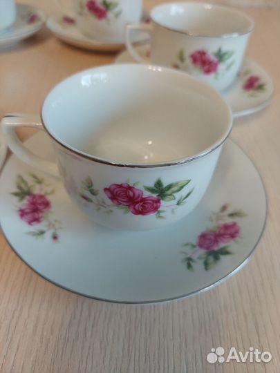 Сервиз чайный сервиз кофейный 12 предметов