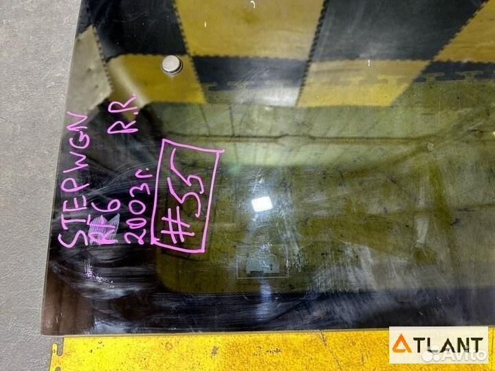 Стекло лобовое задний правый honda stepwgn