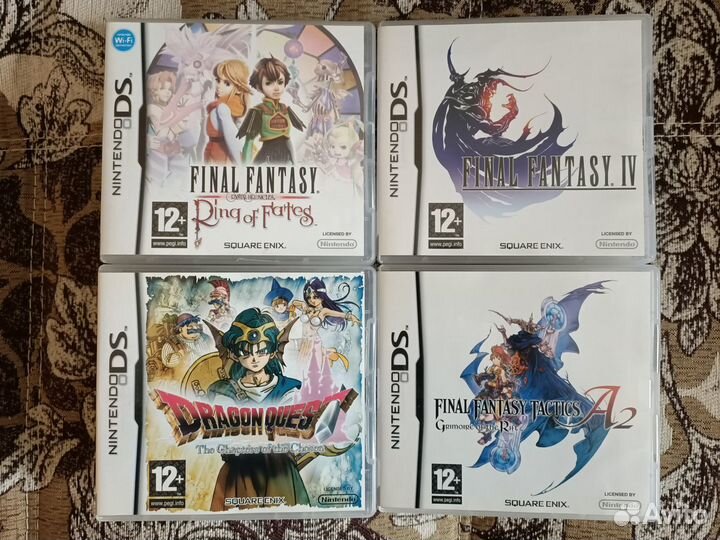 Картриджи Nintendo DS и 3DS