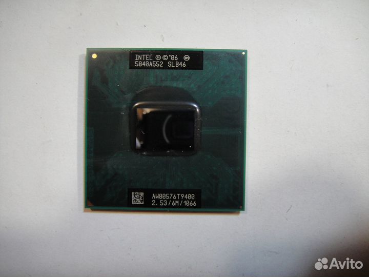 Процессор для ноутбука T9400