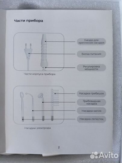 Аппарат дарсонваль