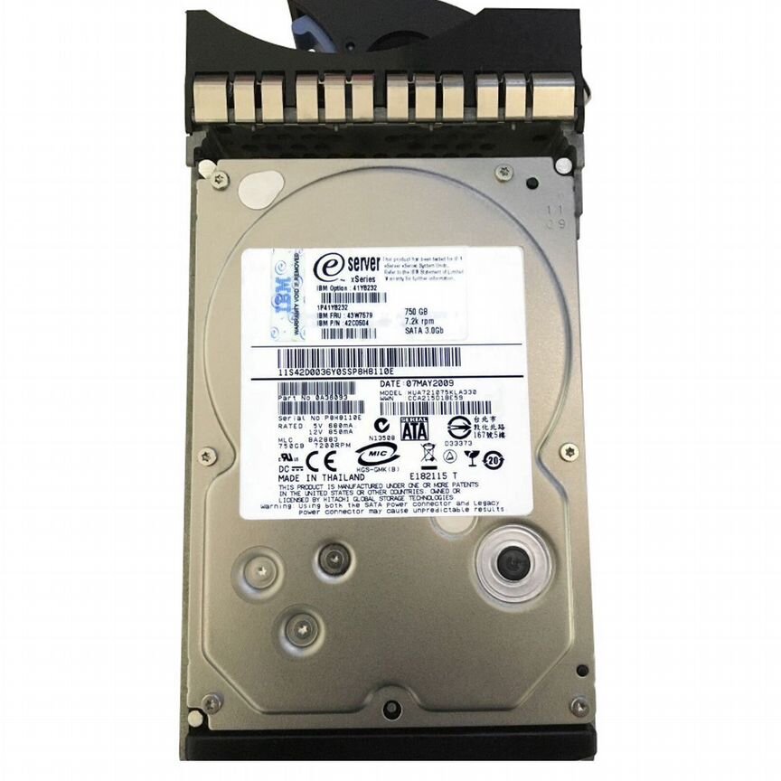 [43W7579] Жесткий Диск Ibm 750gb Sata2 3,5" Hdd 43w7579