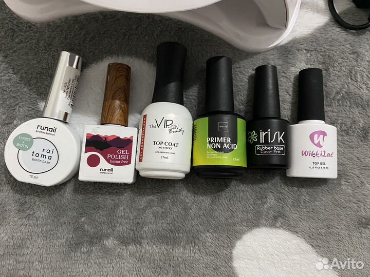 Лампа для маникюра, гель лак