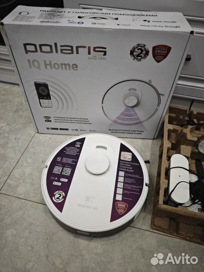 Робот пылесос Polaris pvcr 5001 IQ Home, с лидаром