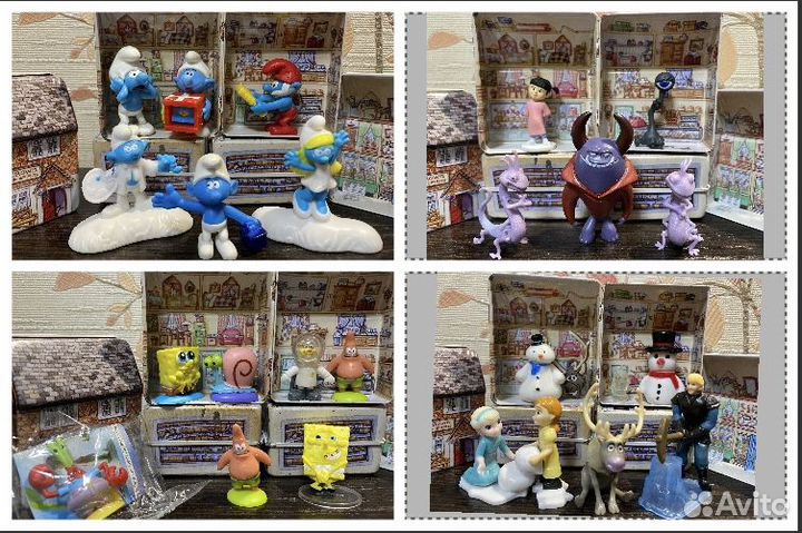 Игрушки из киндера, ландрин