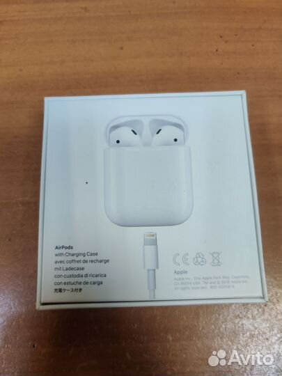 Беспроводные наушники apple airpods 2. MV7N2RU/A