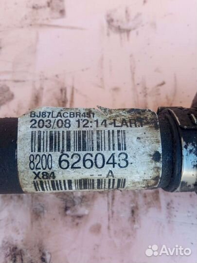 Полуось передняя левая (приводной вал, шрус) Renau