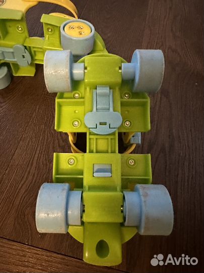 Ролики детские раздвижные четырехколесные