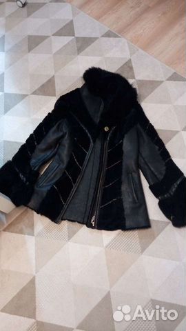 Дубленка натуральная женская 44 46