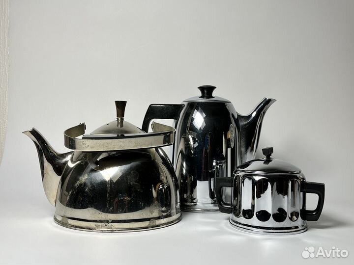 Чайник кофейник сахарница Кольчугино СССР мнц