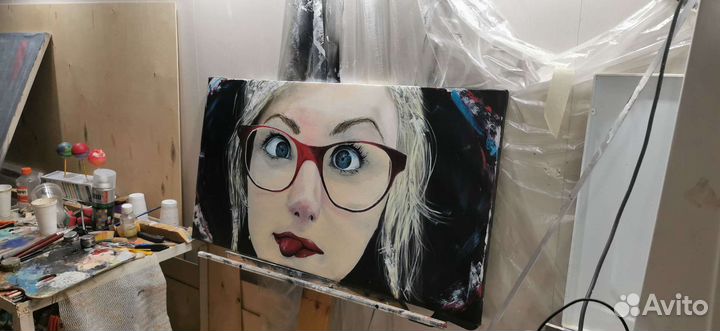 Дурнушка. Масло холст