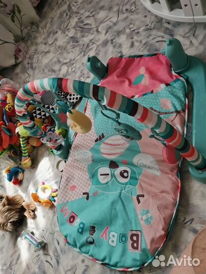 Развивающий коврик с пианино