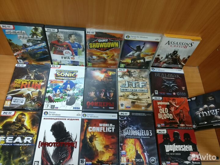 Игры для пк в боксах