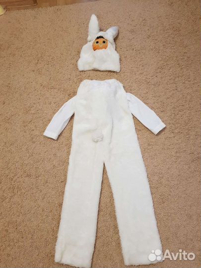 Костюм зайца на 7-9 лет
