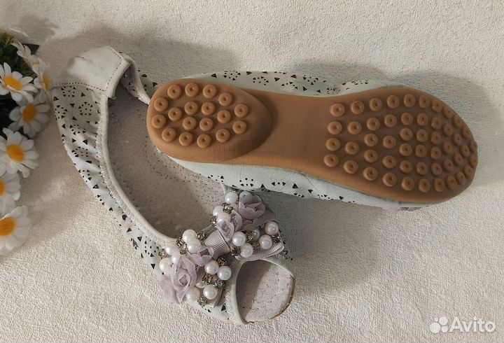 Балетки детские, размер 33 /Летние сандали