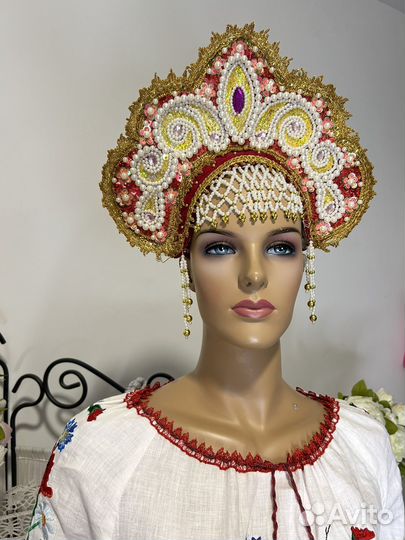 Русский народный сарафан/костюм до 46 р