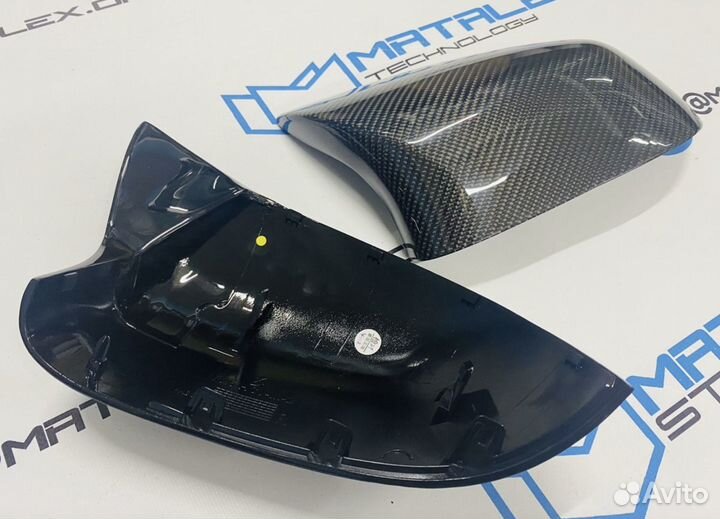 Крышки накладки М зеркал BMW X5 F15 X6 F16 карбон