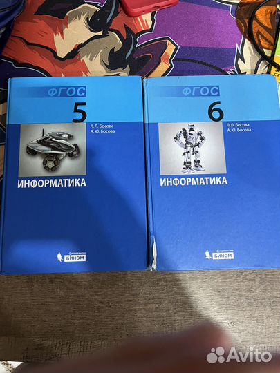 Учебники по информатике 6,5 класс