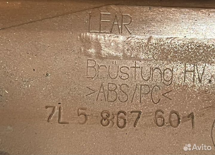 Обшивка двери багажника Porsche Cayenne