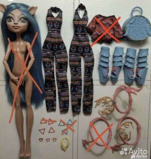 Кукла Монстер Хай и аксессуары
