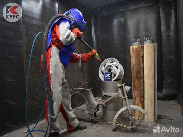 Продам готовый бизнес: дробеструйная камера