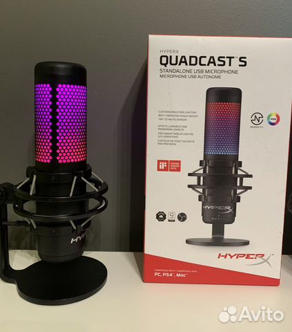 Микрофон hyperx quadcast s объявление продам
