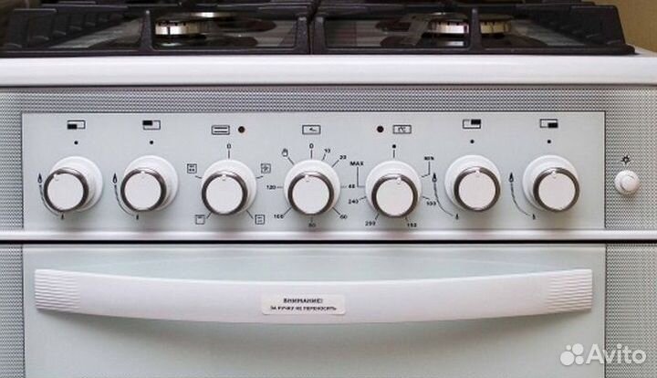 Газовая плита с электро духовкой Гефест 50см новая