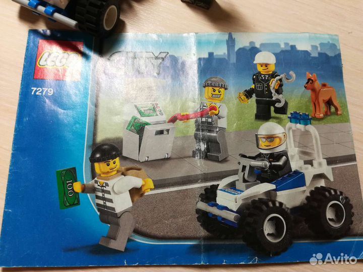 Lego City 7279 Коллекция полицейских минифигурок