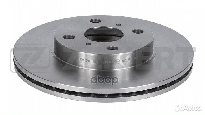 Диск тормозной Toyota Echo (P10) 99, Yaris Verso