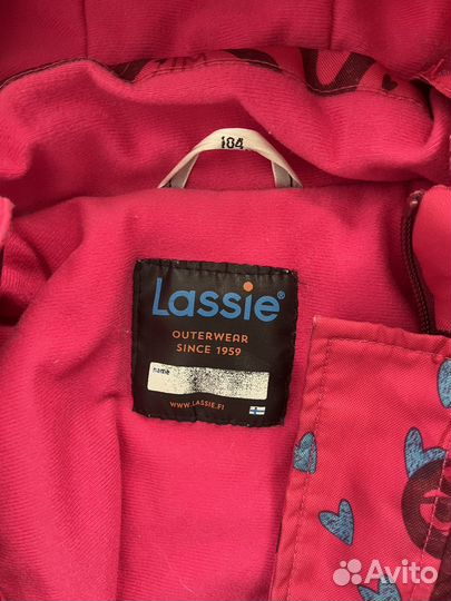 Детский демисезонный комбинезон 104 Lassia