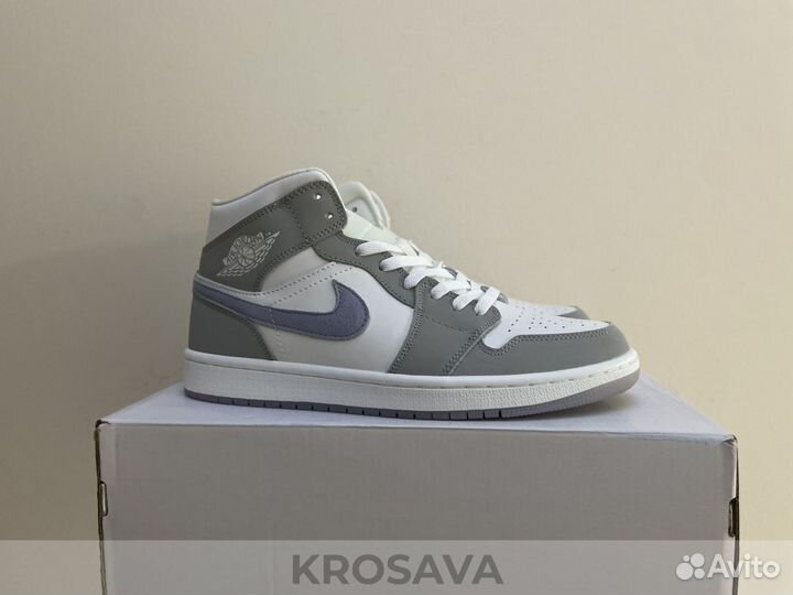 Nike Air Jordan 1 Wolf Grey Aluminum Lux