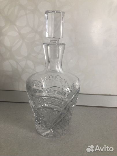 Графин хрустальный, креманки